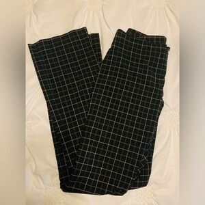 The Limited Black and White Plaid Pants